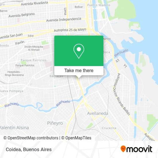 Coidea map