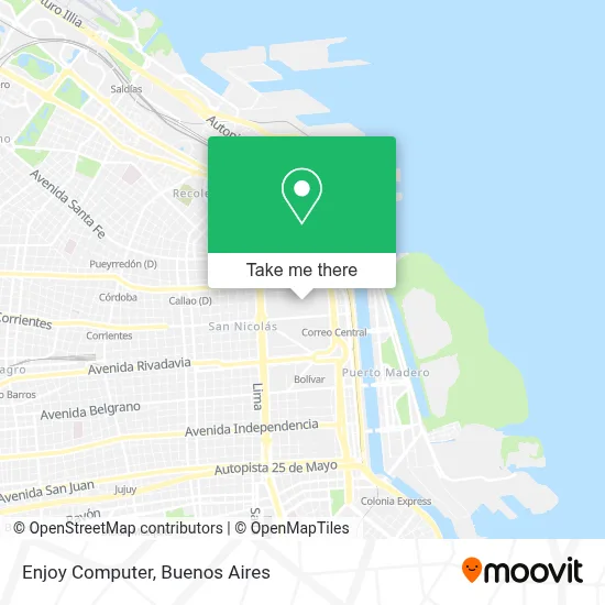 Enjoy Computer map