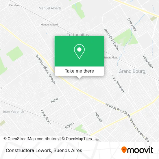 Constructora Lework map
