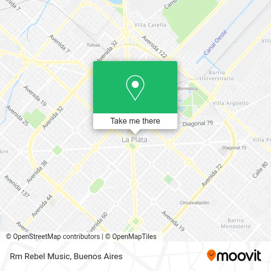 Rm Rebel Music map