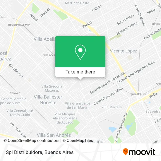 Spl Distribuidora map
