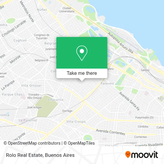 Rolo Real Estate map