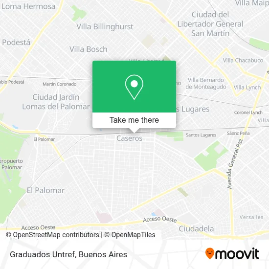 Graduados Untref map