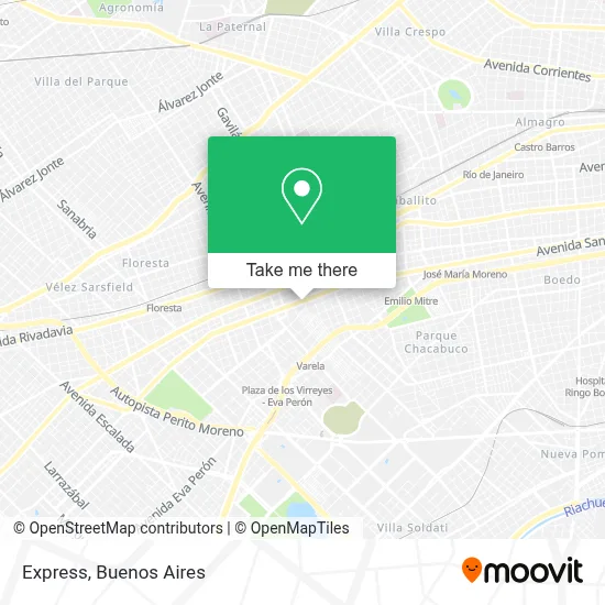 Express map