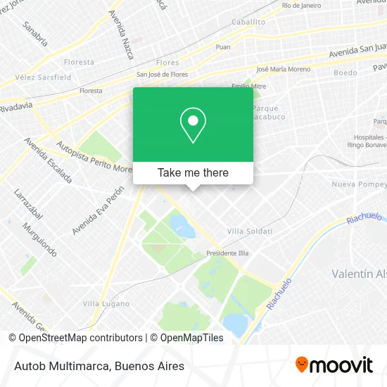 Autob Multimarca map