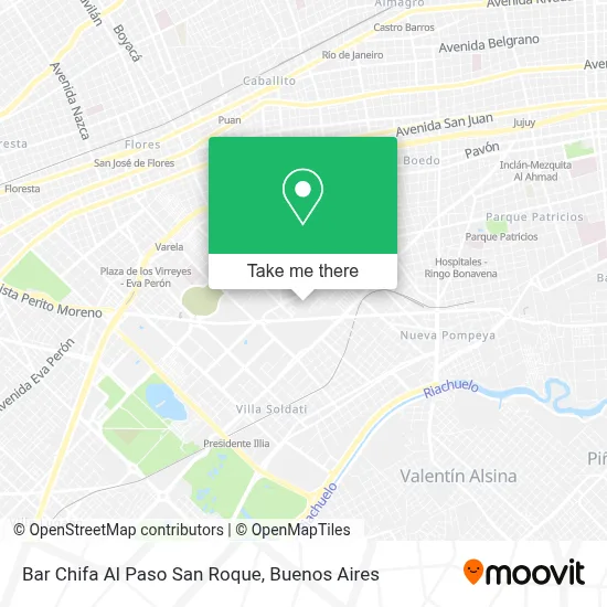 Bar Chifa Al Paso San Roque map