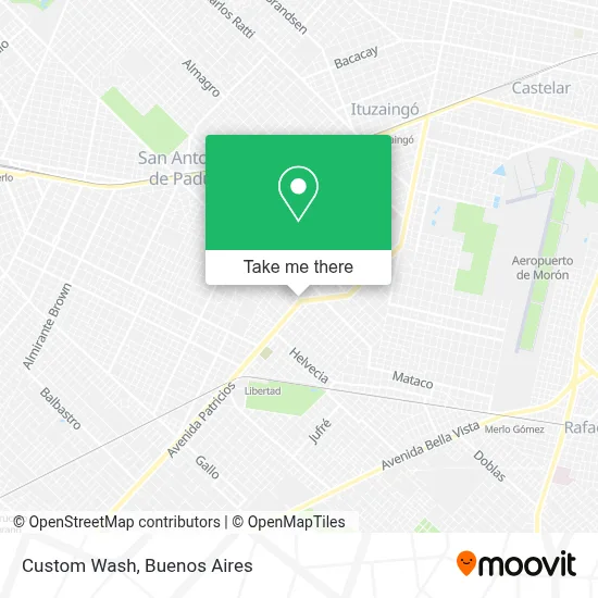 Custom Wash map
