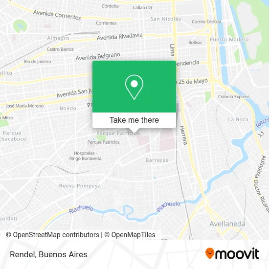 Rendel map