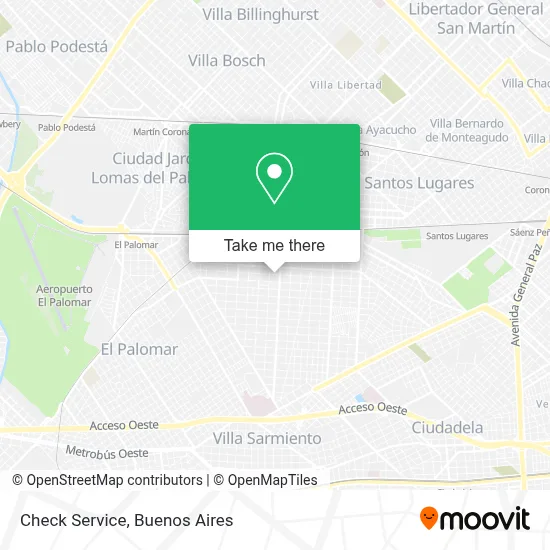 Check Service map