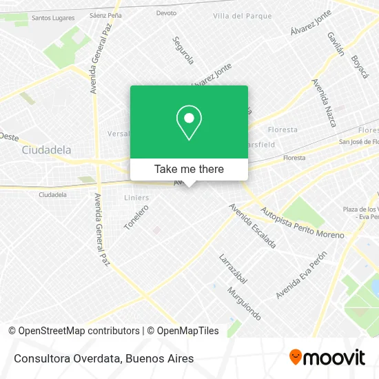 Consultora Overdata map