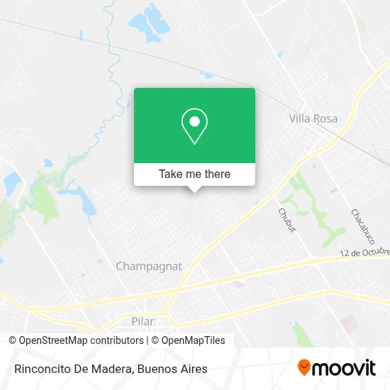 Rinconcito De Madera map