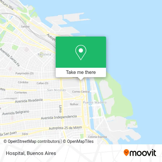 Hospital map