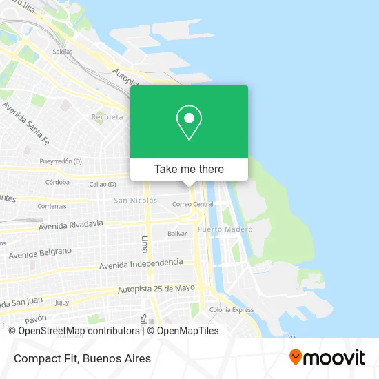 Compact Fit map