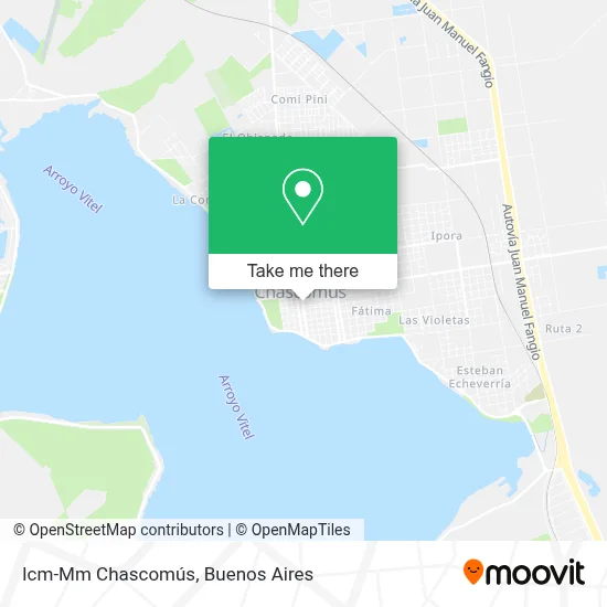 Icm-Mm Chascomús map