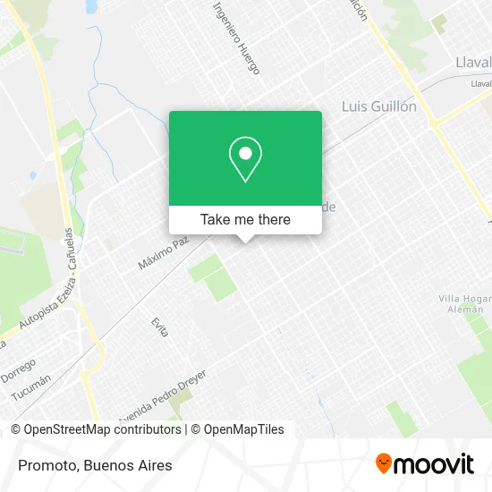 Promoto map