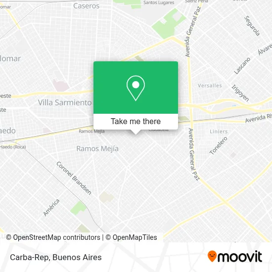 Carba-Rep map