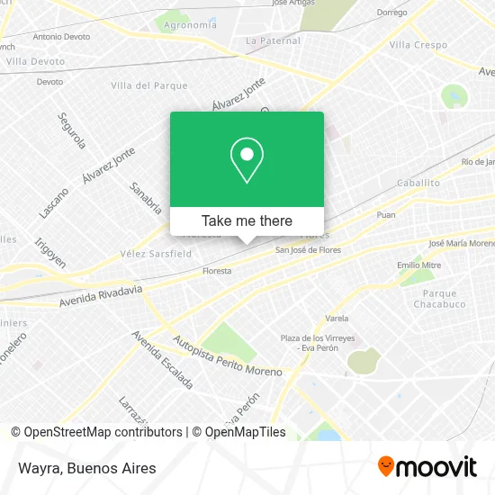 Wayra map