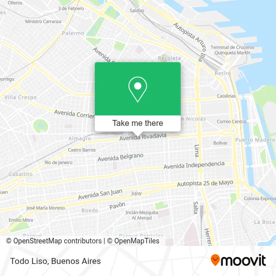 Todo Liso map