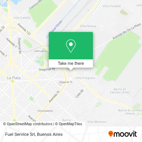 Fuel Service Srl map