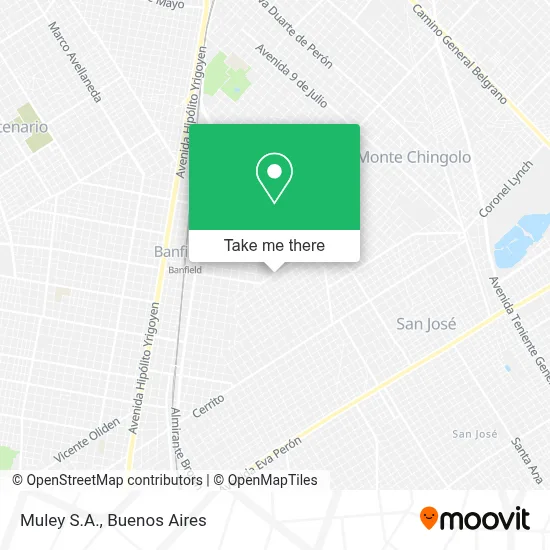 Muley S.A. map