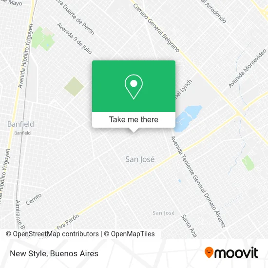 New Style map