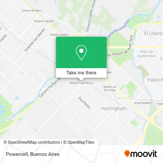 Powercell map