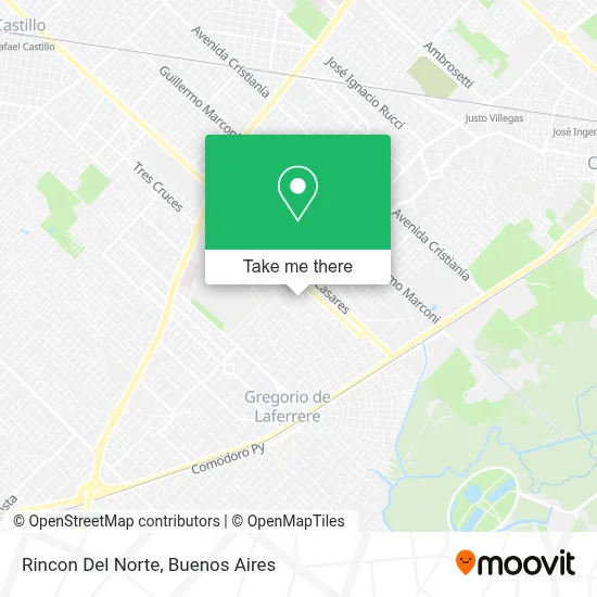 Rincon Del Norte map