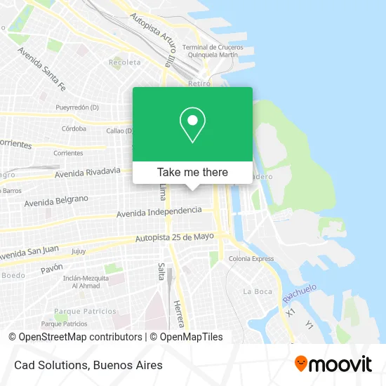 Cad Solutions map