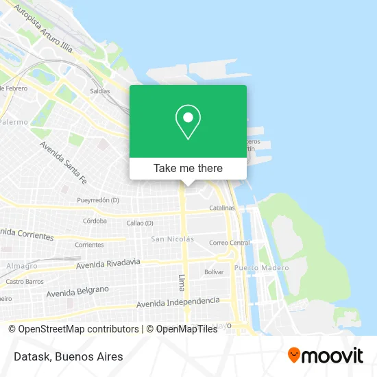 Datask map