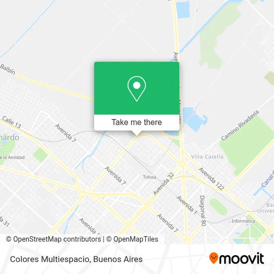 Colores Multiespacio map