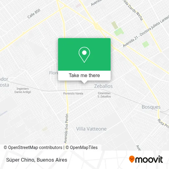 Súper Chino map