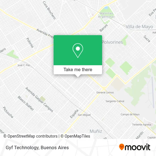 Gyf Technology map