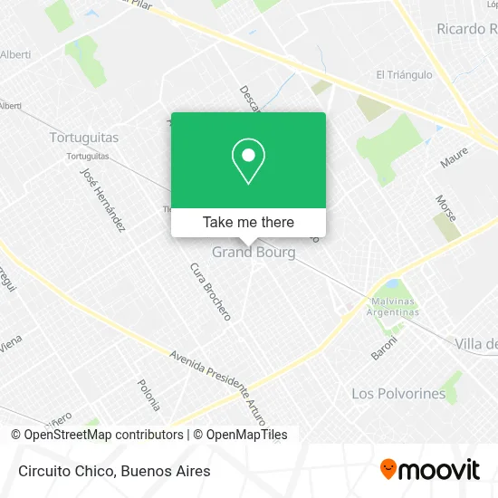 Circuito Chico map