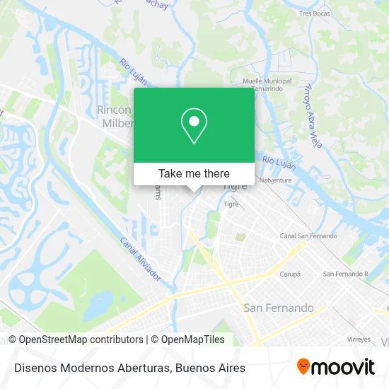 Disenos Modernos Aberturas map
