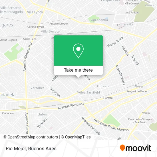 Rio Mejor map