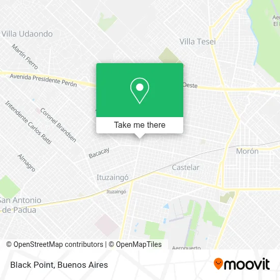 Black Point map