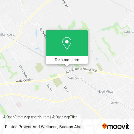 Pilates Project And Wellness map