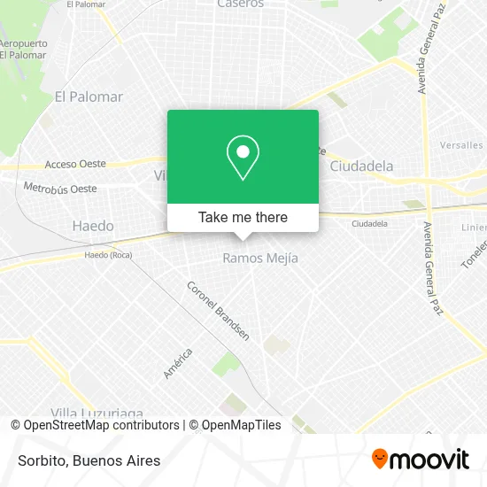 Sorbito map