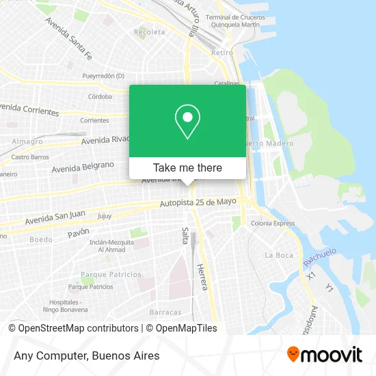 Any Computer map