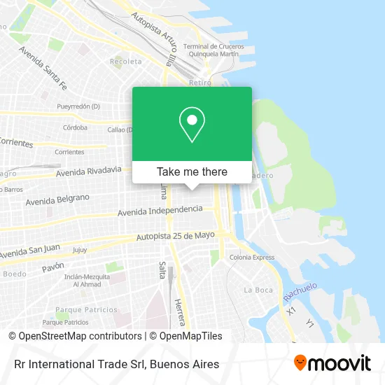 Rr International Trade Srl map