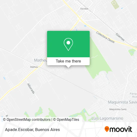 Apade.Escobar map