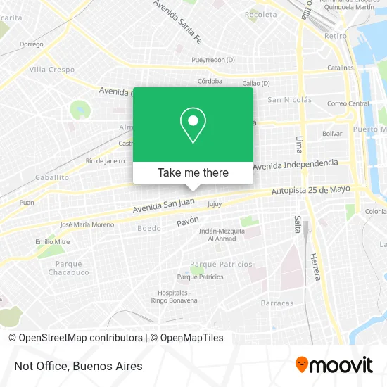 Not Office map