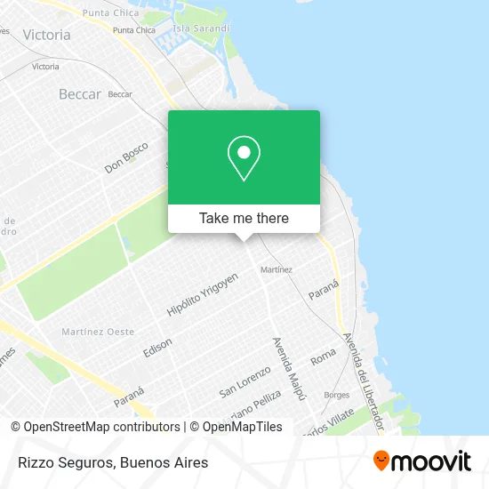 Rizzo Seguros map