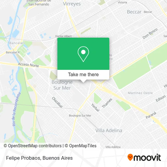 Felipe Probaos map