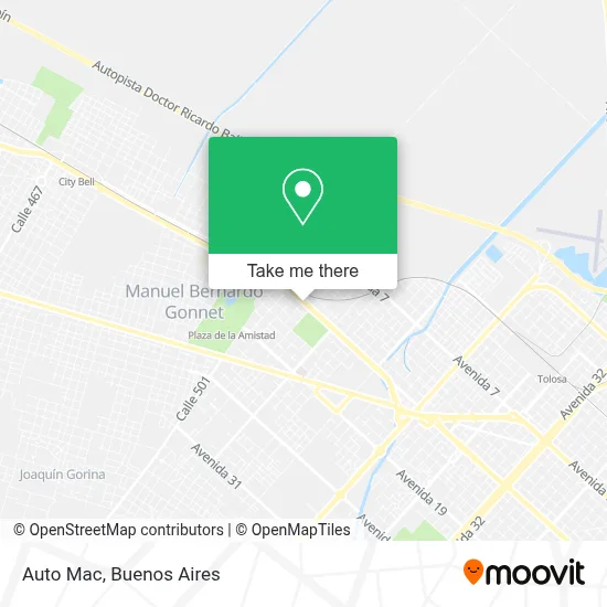Auto Mac map