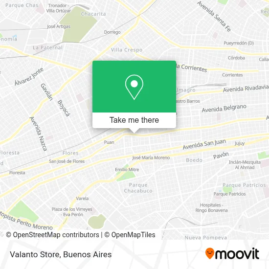 Valanto Store map