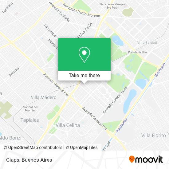 Ciaps map