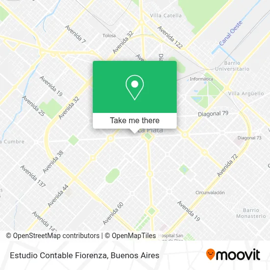 Estudio Contable Fiorenza map