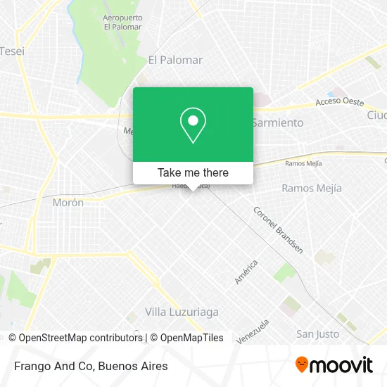 Frango And Co map