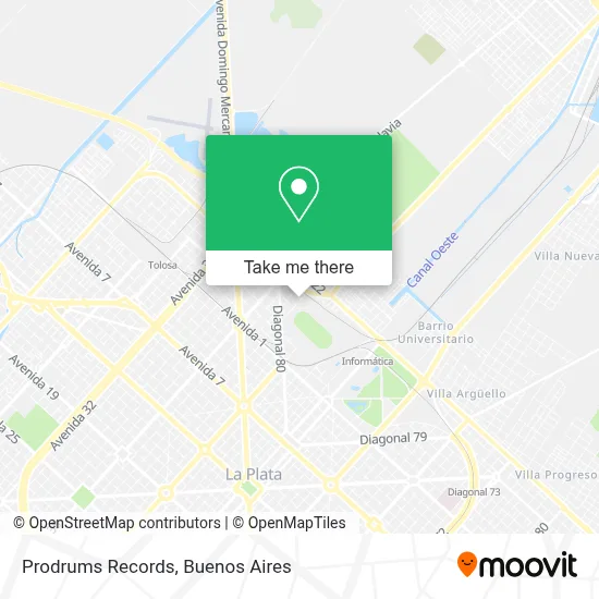 Prodrums Records map